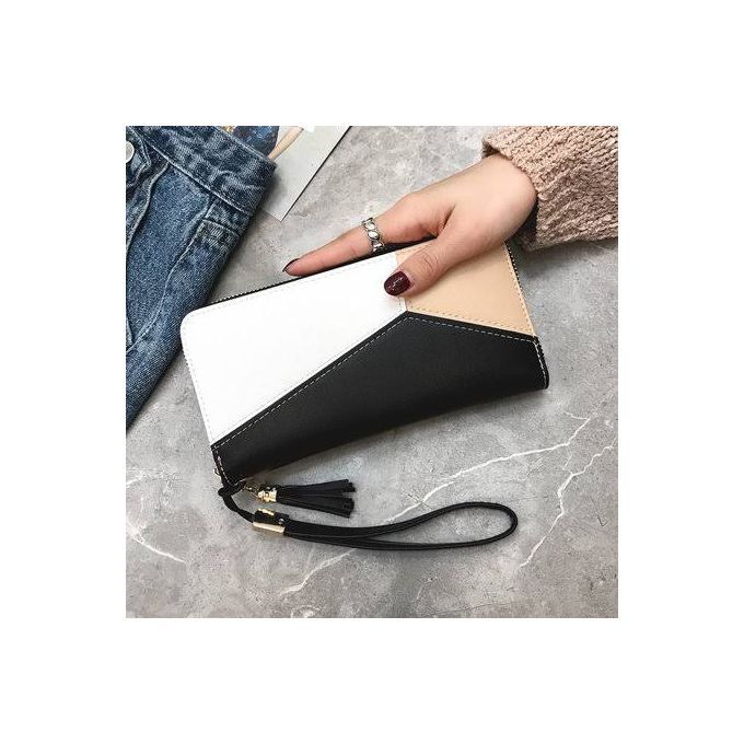 Fancy Ladies Clutch Long Zipper Wallet For Women - Mini Purse