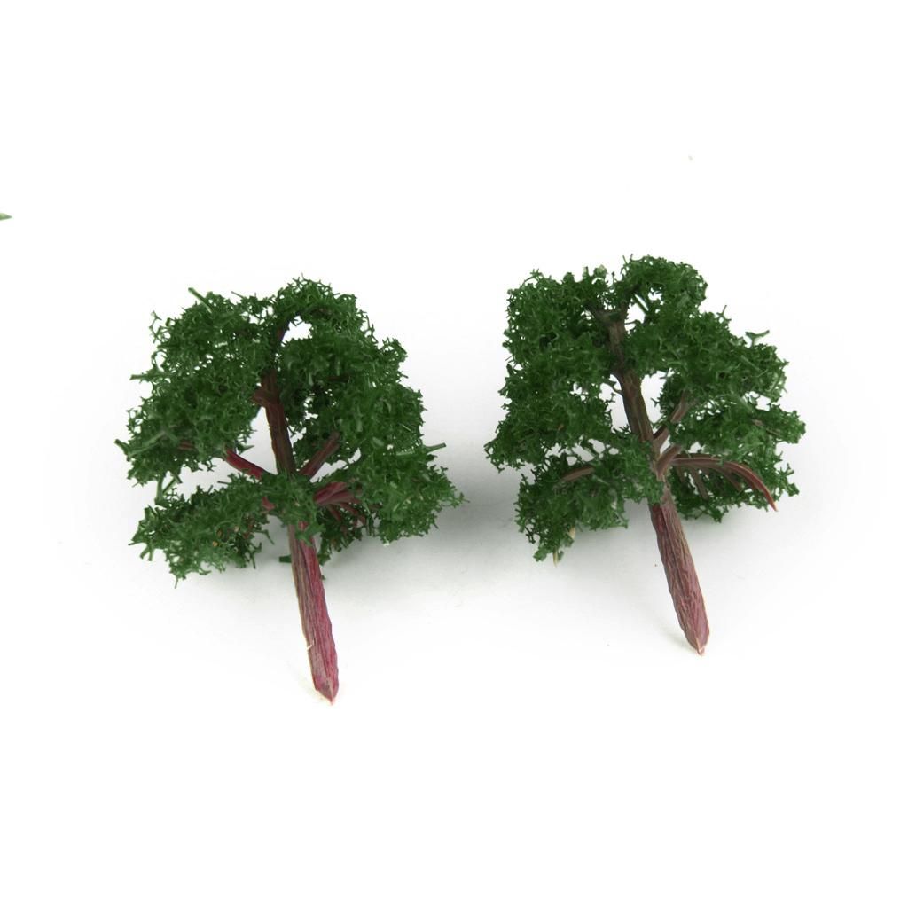 5x 25pcs  Model Tree, Forest Greenery Plants Z