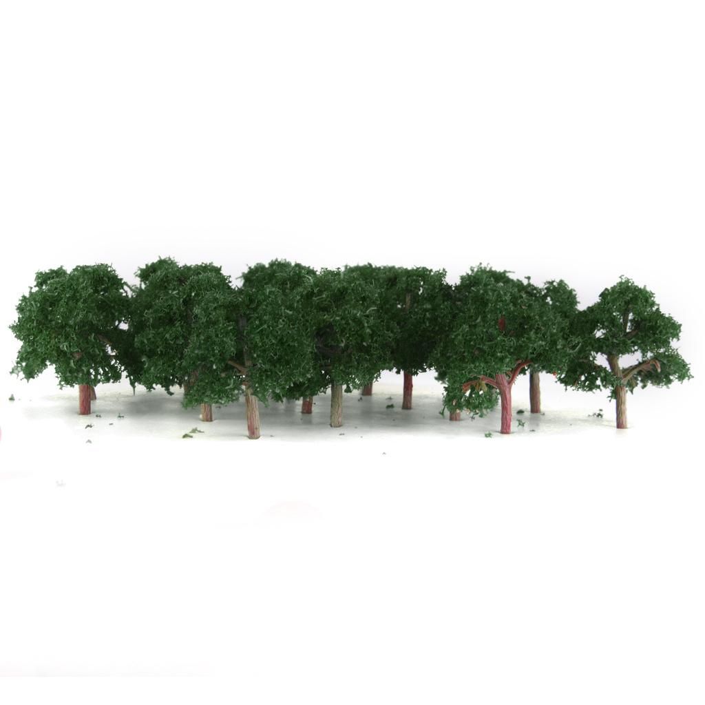 5x 25pcs  Model Tree, Forest Greenery Plants Z