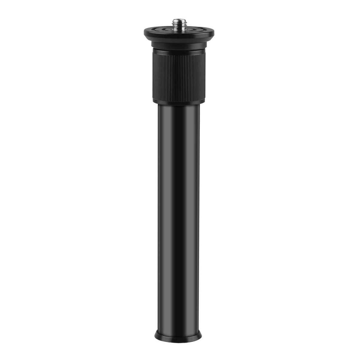 Extendable Aluminum Alloy Extension Pole Rod 19-31cm Universal 1/4-inch 3/8-inch Interface with 2pcs 1/4 to 3/8 Adapter Screws for DSLR SLR Camera Stabilizer Ball Head Tripod