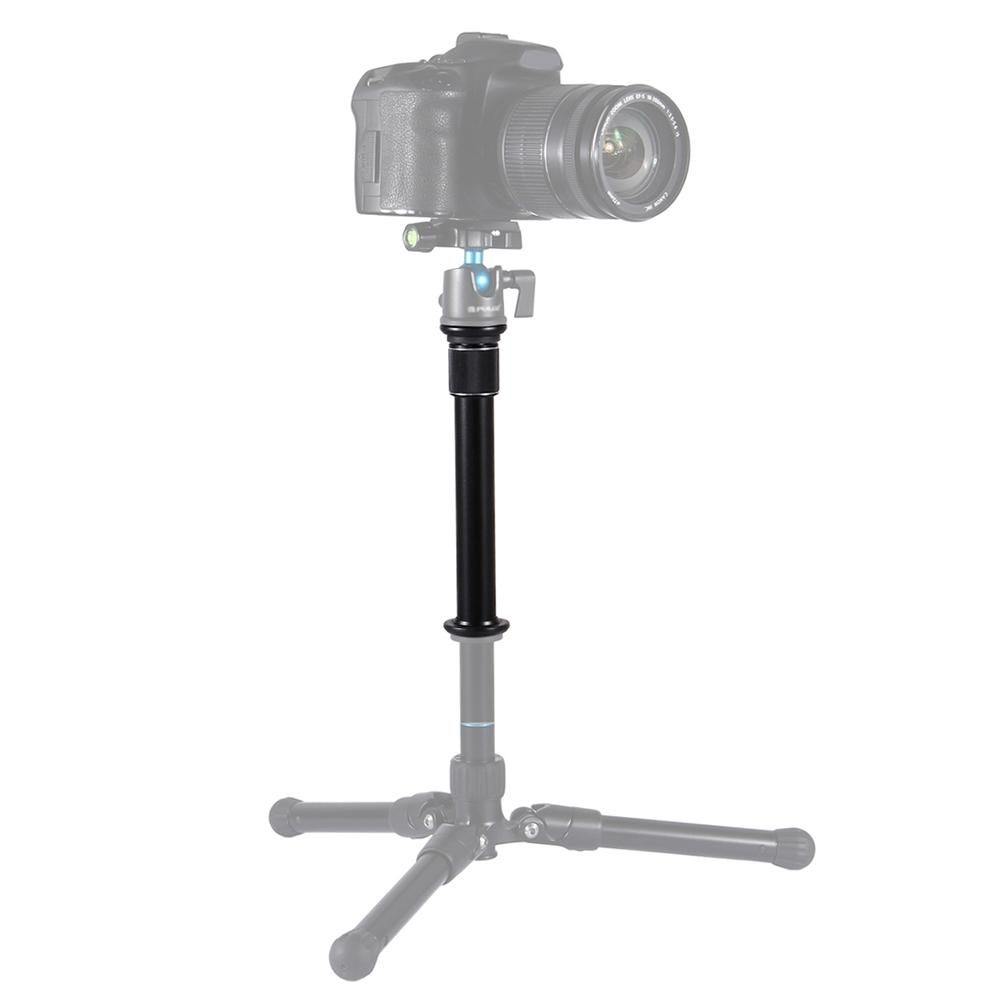 PULUZ Tripod Mount Monopod Extension Rod Adjustable Length Camera Accessories for DSLR & SLR Cameras