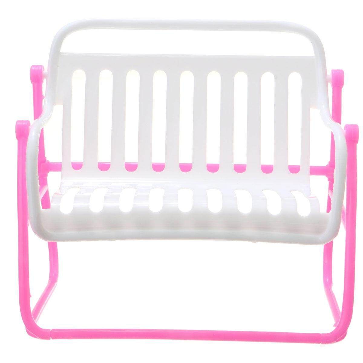 Kid Girl Barbie Doll Furniture Chair Bench Toy Accessories Living Room Dollhouse