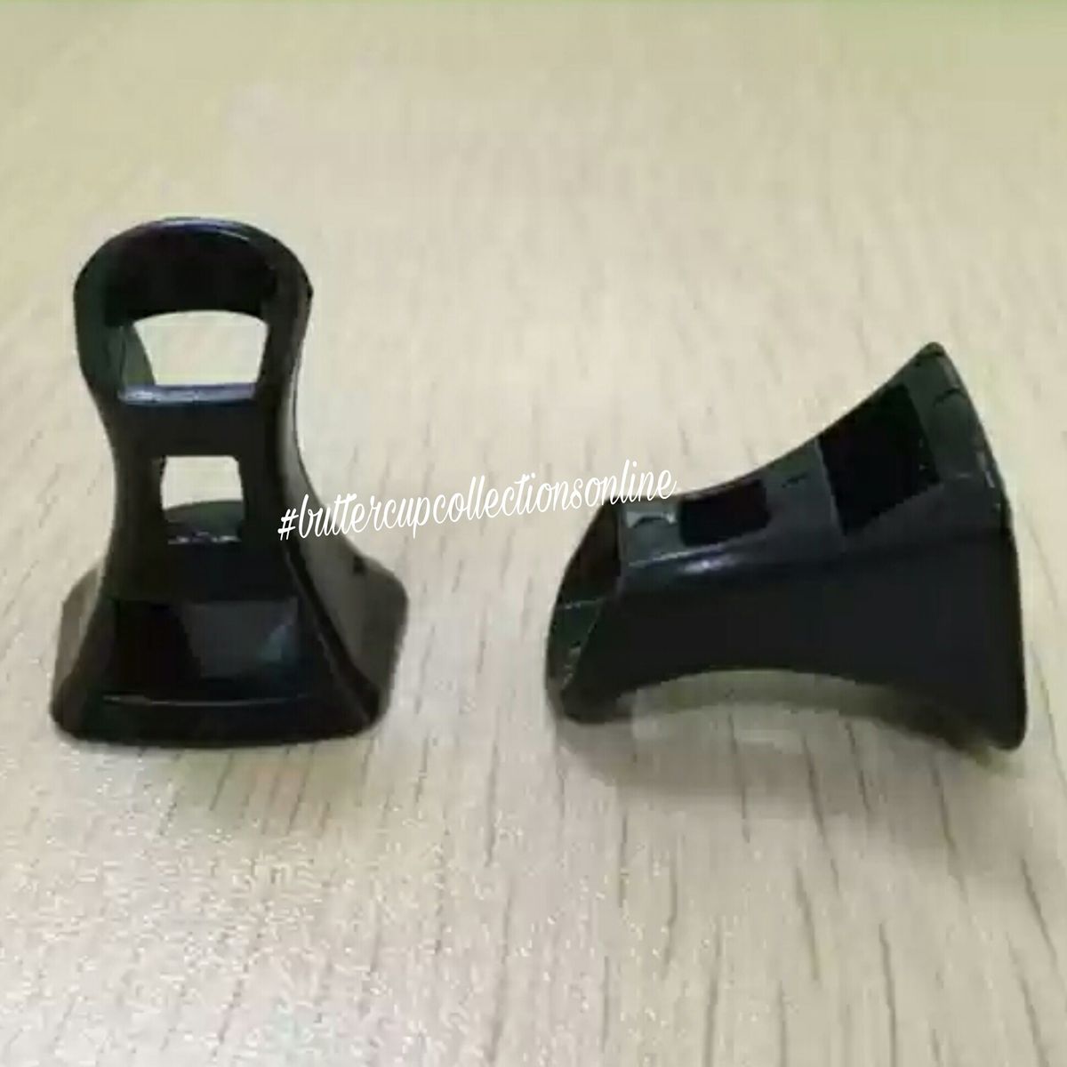 Heel Protector Stiletto Stopper Guard (Small/Narrow) 1 Pair - Black