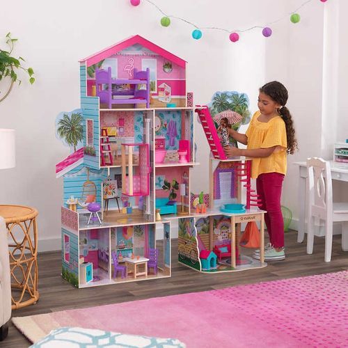 Pool Party Mansion Doll House