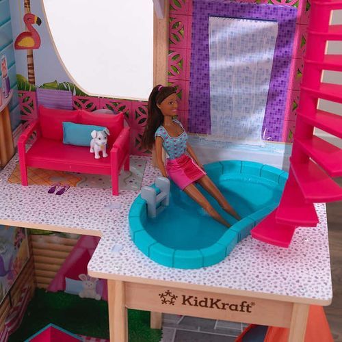 Pool Party Mansion Doll House