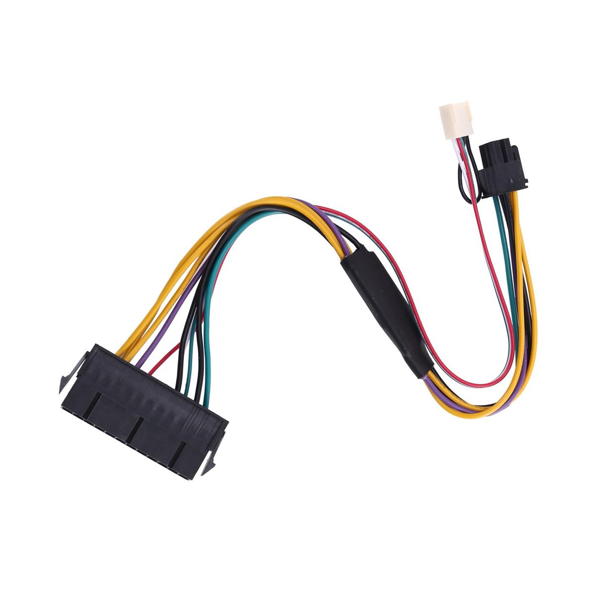 ATX Power Supply Cable PCIe 6 Pin to ATX 24 Pin Power Supply
