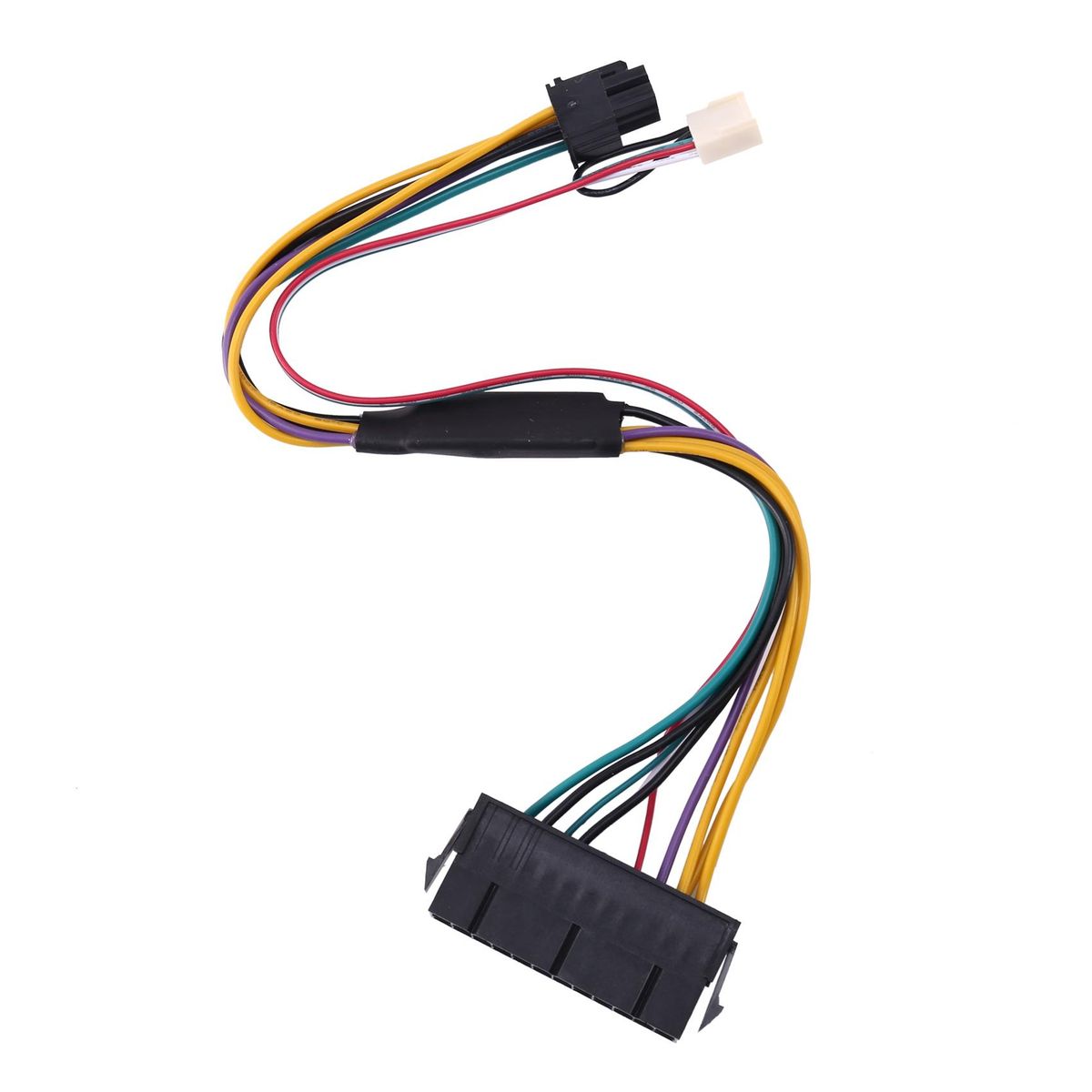 ATX Power Supply Cable PCIe 6 Pin to ATX 24 Pin Power Supply