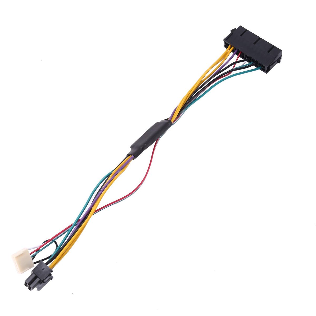 ATX Power Supply Cable PCIe 6 Pin to ATX 24 Pin Power Supply