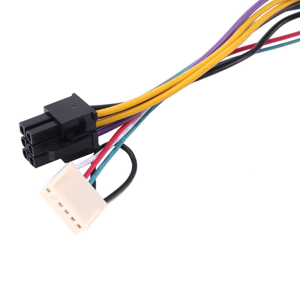 ATX Power Supply Cable PCIe 6 Pin to ATX 24 Pin Power Supply