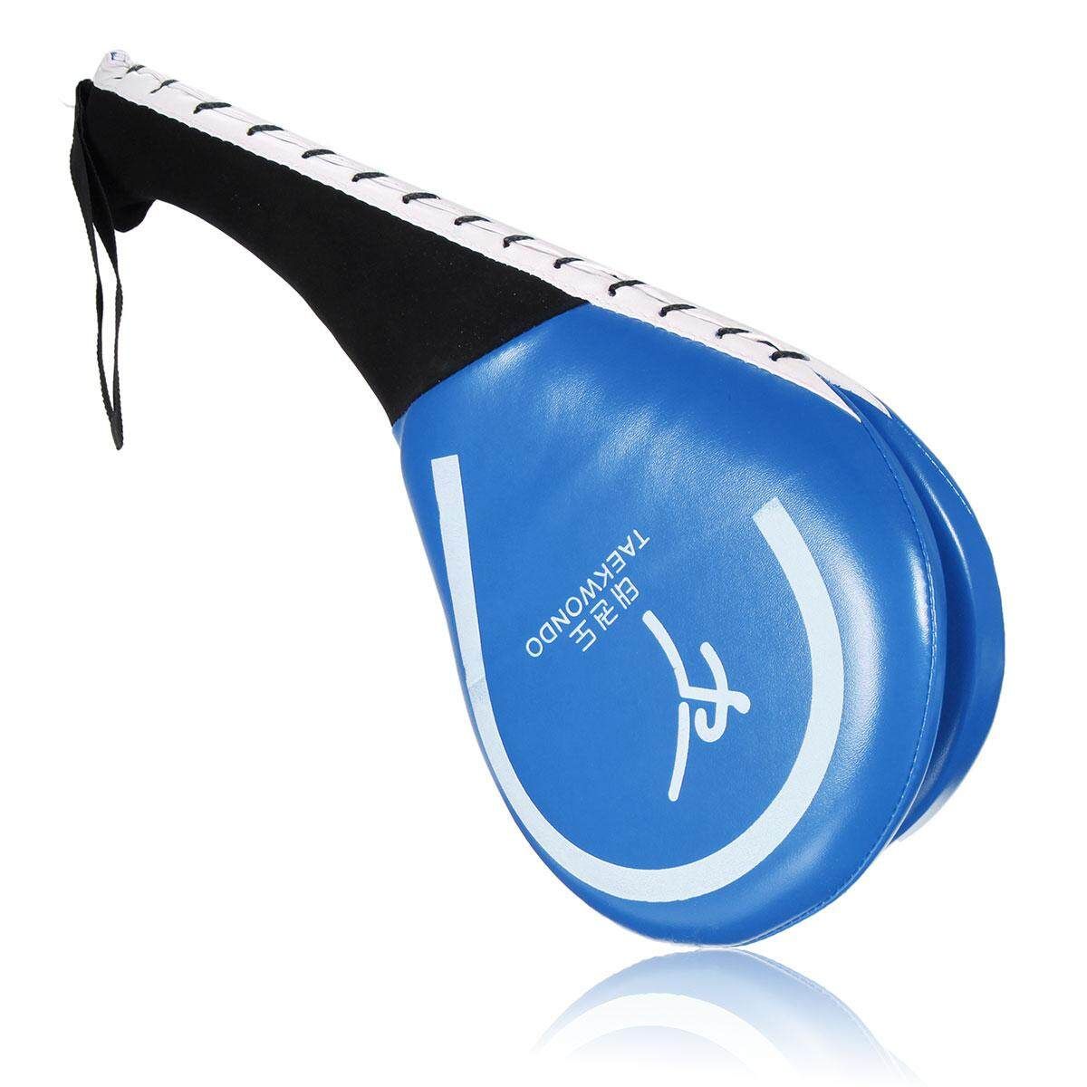4pcs Taekwondo Double Kick Training Pad Target Tae Kwon Do Karate MMA Kickboxing Gear Blue