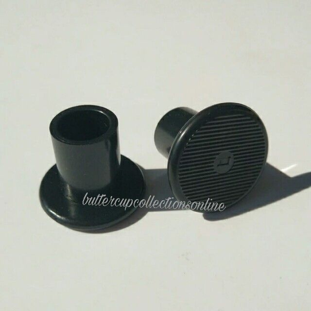 Heel Protector 2 Pairs Black And Clear - Large (for Slightly Wider Heels)