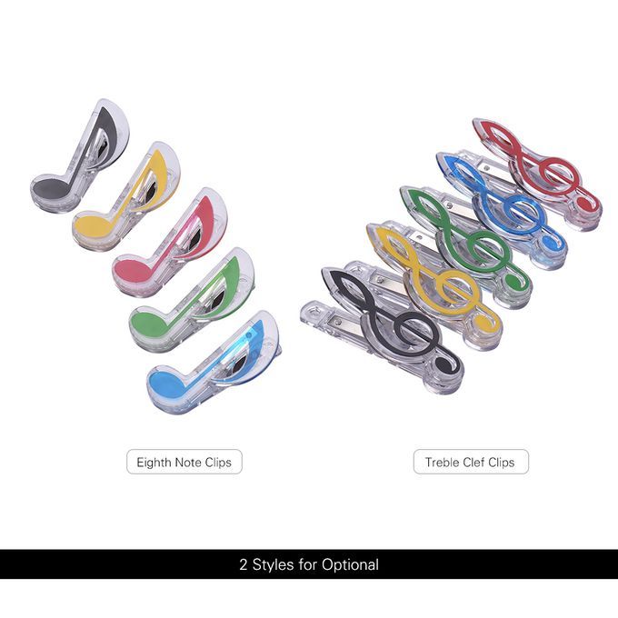 Music Clip Piano Book Page Clip Eighth Note Clips Bookmarks