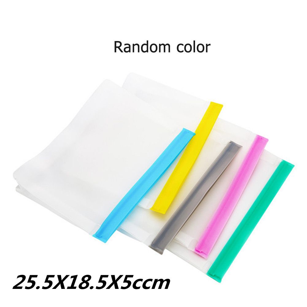 PEVA Food Storage Bag Leakproof Top Stand Up Reusable Freezer Sandwich Zip Lock Silicone Bag Food Preservation Kitchen Organizer-1PCS 25.5X18.5X5ccm