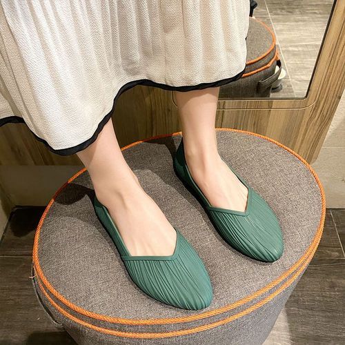 Sandals Waterproof Rain Boots Low-top Gelatin Fashion Jelly Shoes Non-slip