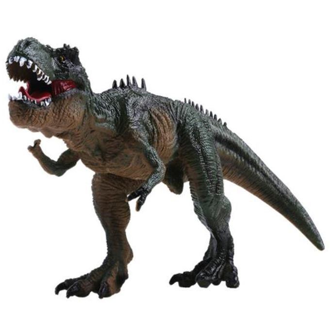 Tyrannosaurus Dinosaur A Tion Figure Hard Rubber Toy With Sound Toys For Boys-Tyrannosaurus Rex-13*30cm