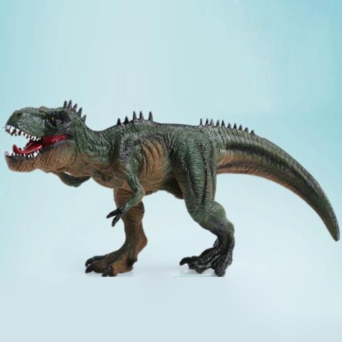 Tyrannosaurus Dinosaur A Tion Figure Hard Rubber Toy With Sound Toys For Boys-Tyrannosaurus Rex-13*30cm