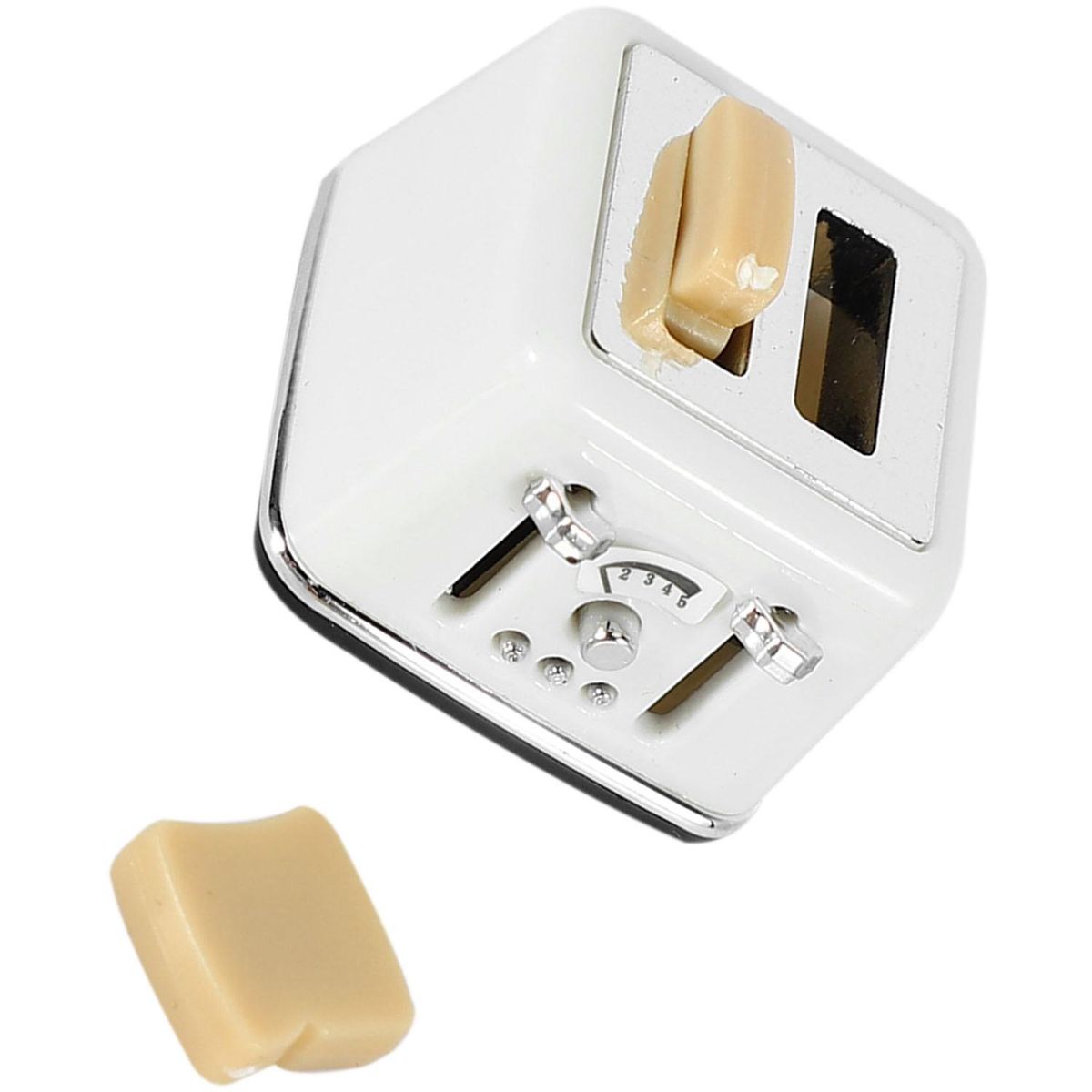 1/12 Scale Bread Machine with Toast Miniature