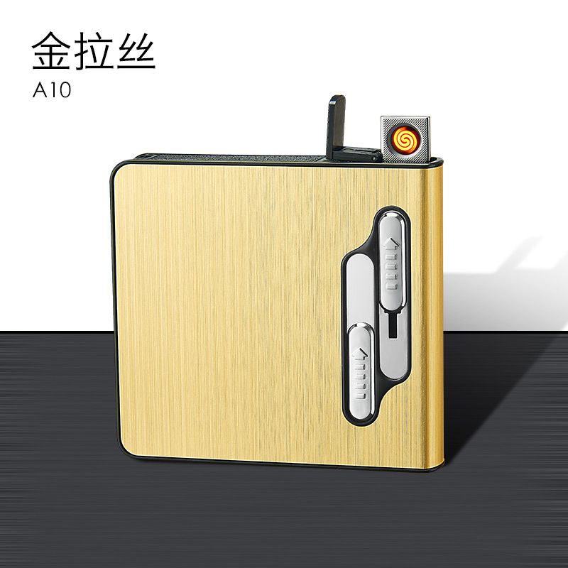 20 Men's Automatic Cigarette Case
