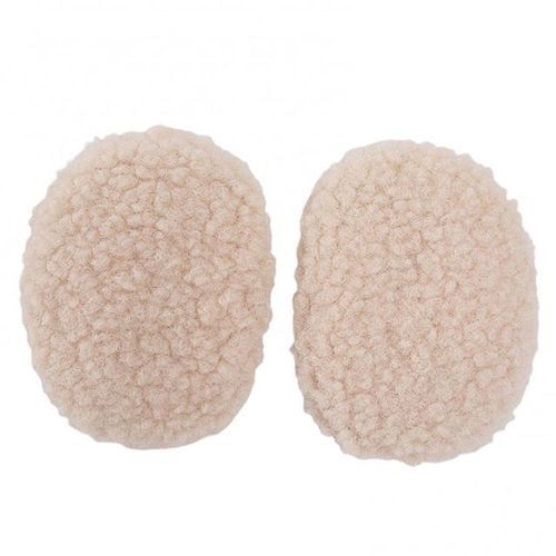 1 Pair Earmuffs Winter Women Warm Foldable Bandless Earmuffs Earlap Ear Covers Warmer Protector(#Beige M)