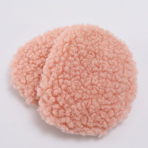 1 Pair Earmuffs Winter Women Warm Foldable Bandless Earmuffs Earlap Ear Covers Warmer Protector(#Beige M)