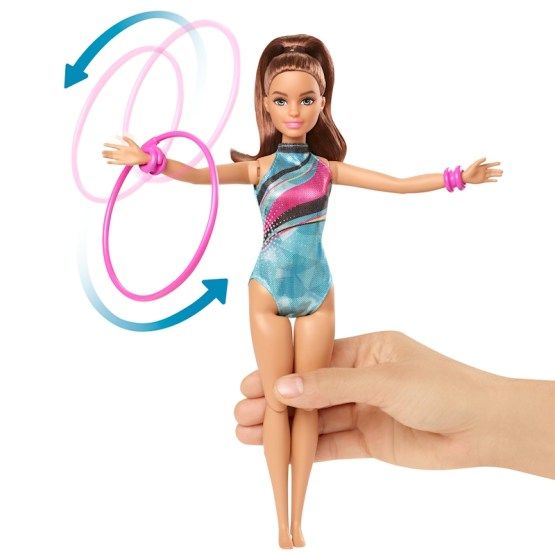 Dreamhouse Adventures Spin N Twirl Gymnast Doll And Accessories