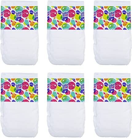 Doll Diaper Refill - 6 Pcs