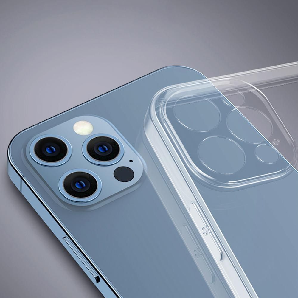 Clear Case Compatible with iPhone 13 Pro Max Crystal Non-Yellowing Slim Thin Shockproof Protective TPU Silicone Phone Case(6.7 inch)