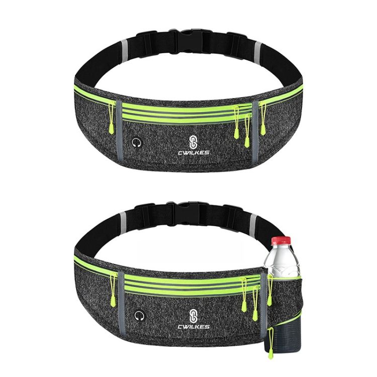 Outdoor Sports Waist Bag, Style: With Water Bottle Bag
