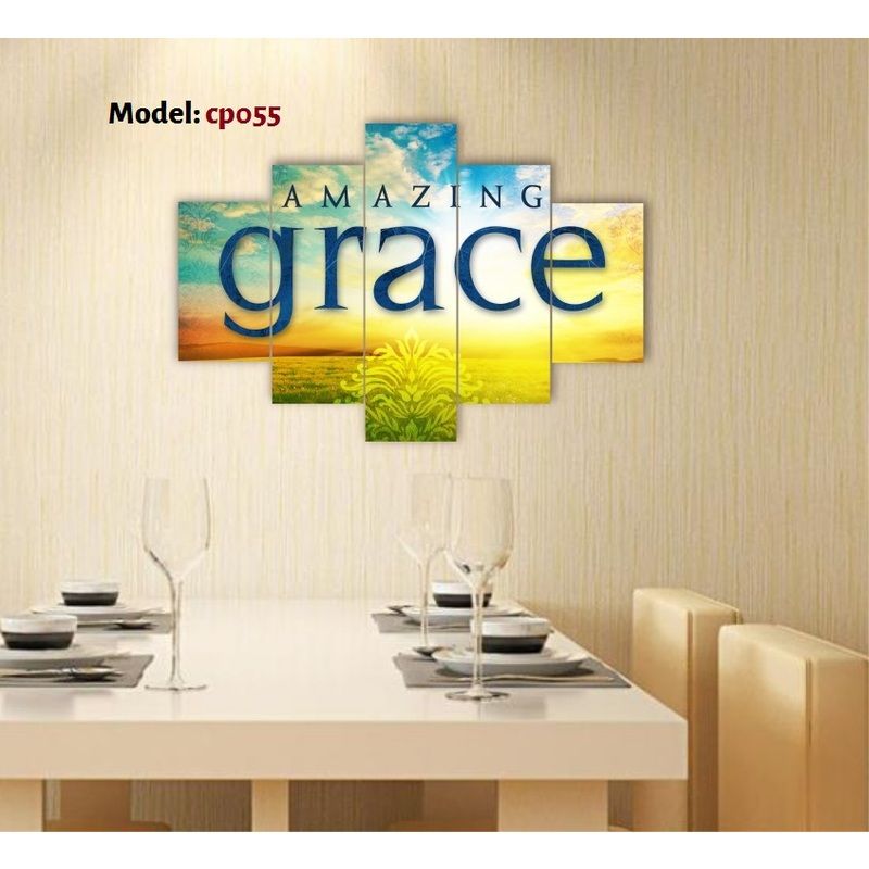 Amazing Grace Canvas Wall Panels