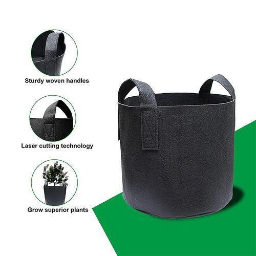 20-Pack 2 Gallon Grow Bags, Fabric Pots Container