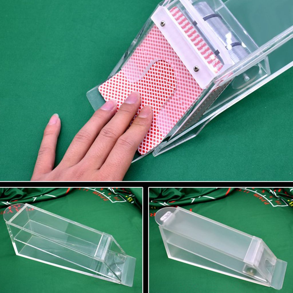 Clear Acrylic Card Dealer Casino Card Casino Casino Table Accessory