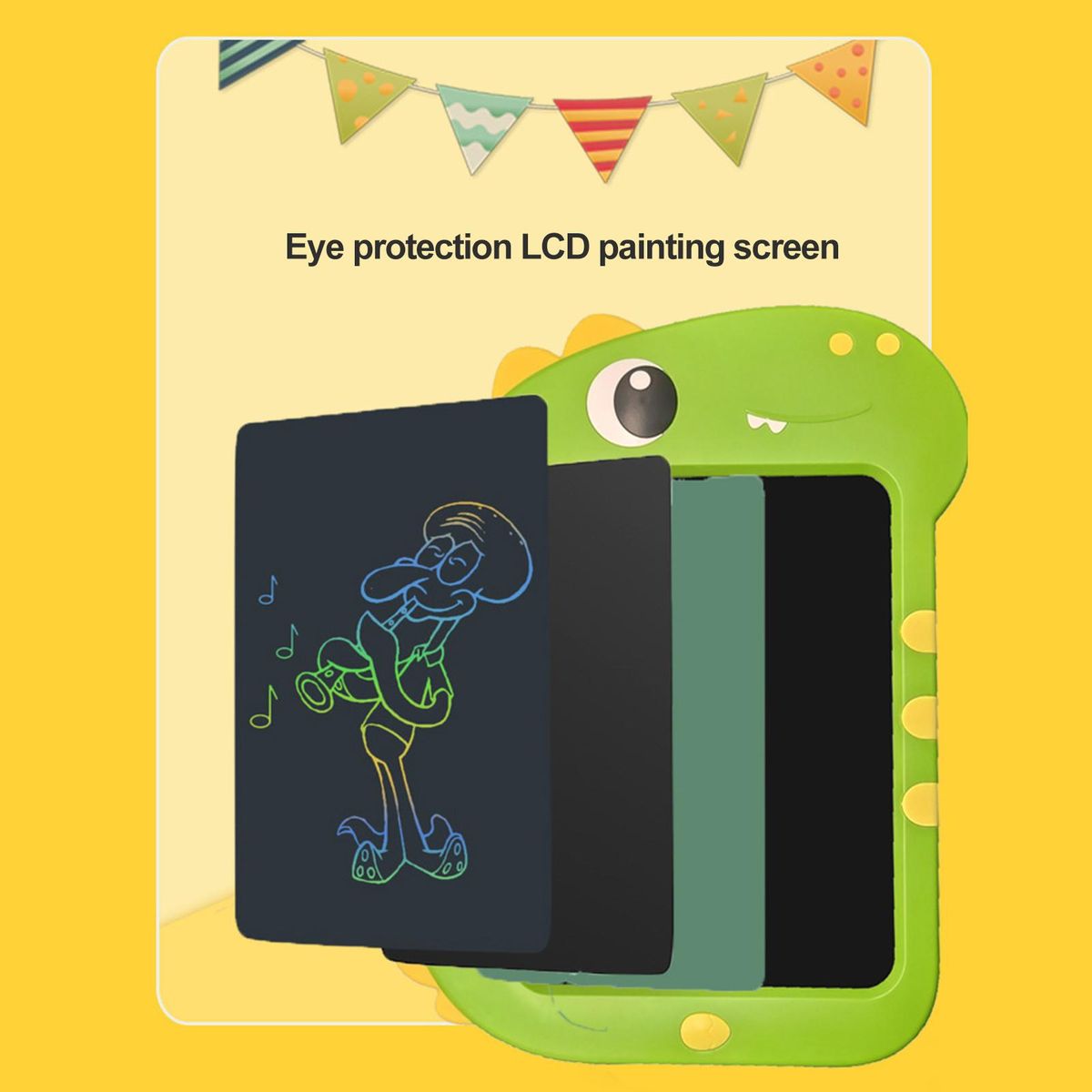 1 Set LCD Writing Board Children Writing Pad Learning Toy B