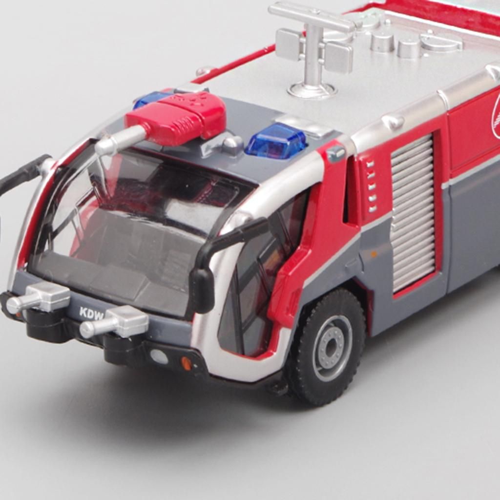 1/50 Kids Toy Fire Truck Model Simulation Fire Engine Pull Back Toy