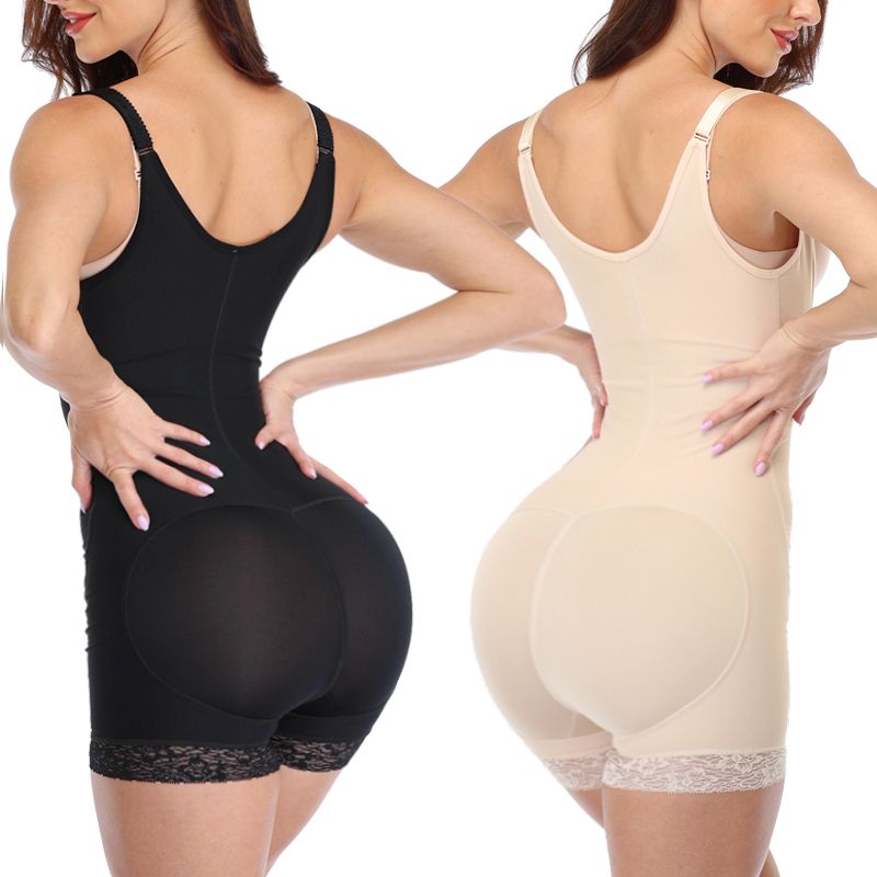 Fajas Magic Full Body Shaper Latex Women Waisttrainer Clip And Zip Slimming Bodysuit With  Lifter Tummy Trimmer Compression
