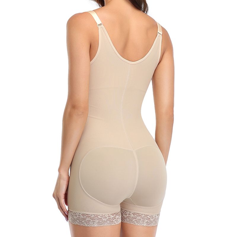 Fajas Magic Full Body Shaper Latex Women Waisttrainer Clip And Zip Slimming Bodysuit With  Lifter Tummy Trimmer Compression