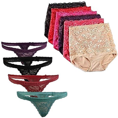 G-string-4,High Waist Panties- 6 (FOR M/L HIPS ONLY)