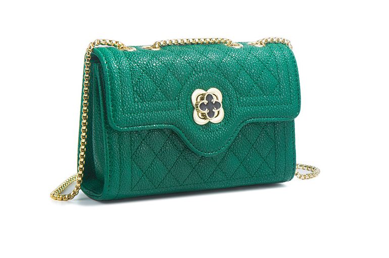 Trendy Beautiful Solid Spacious PU Leather Female Handbag