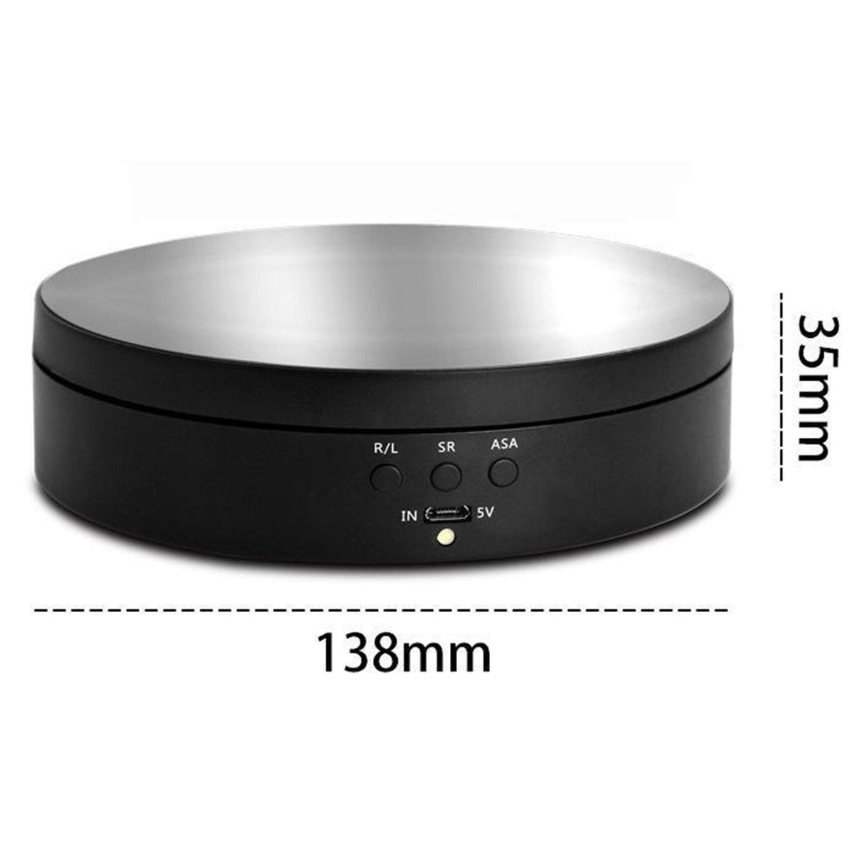 Electric Motorized Rotating Display Stand Turntable   14cm