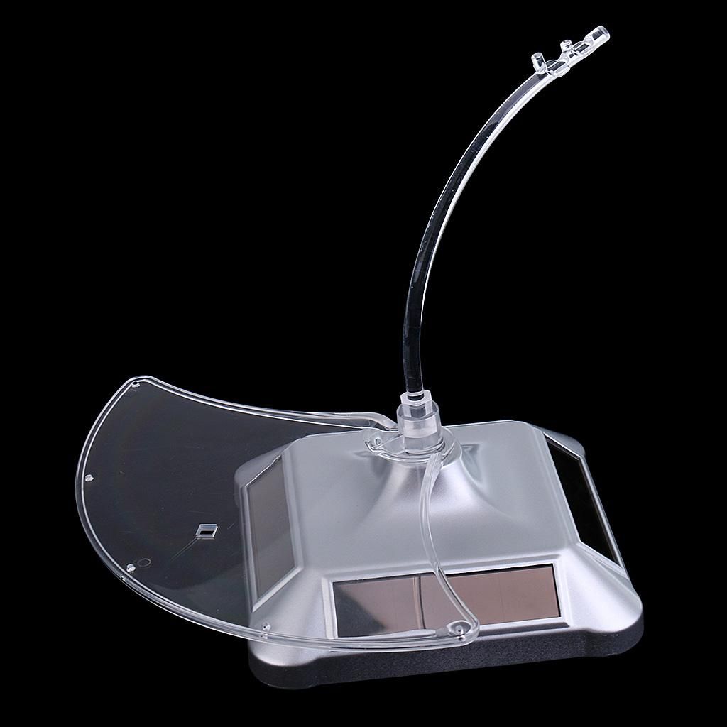 Solar Power Rotating Display Stand Holder Turntable