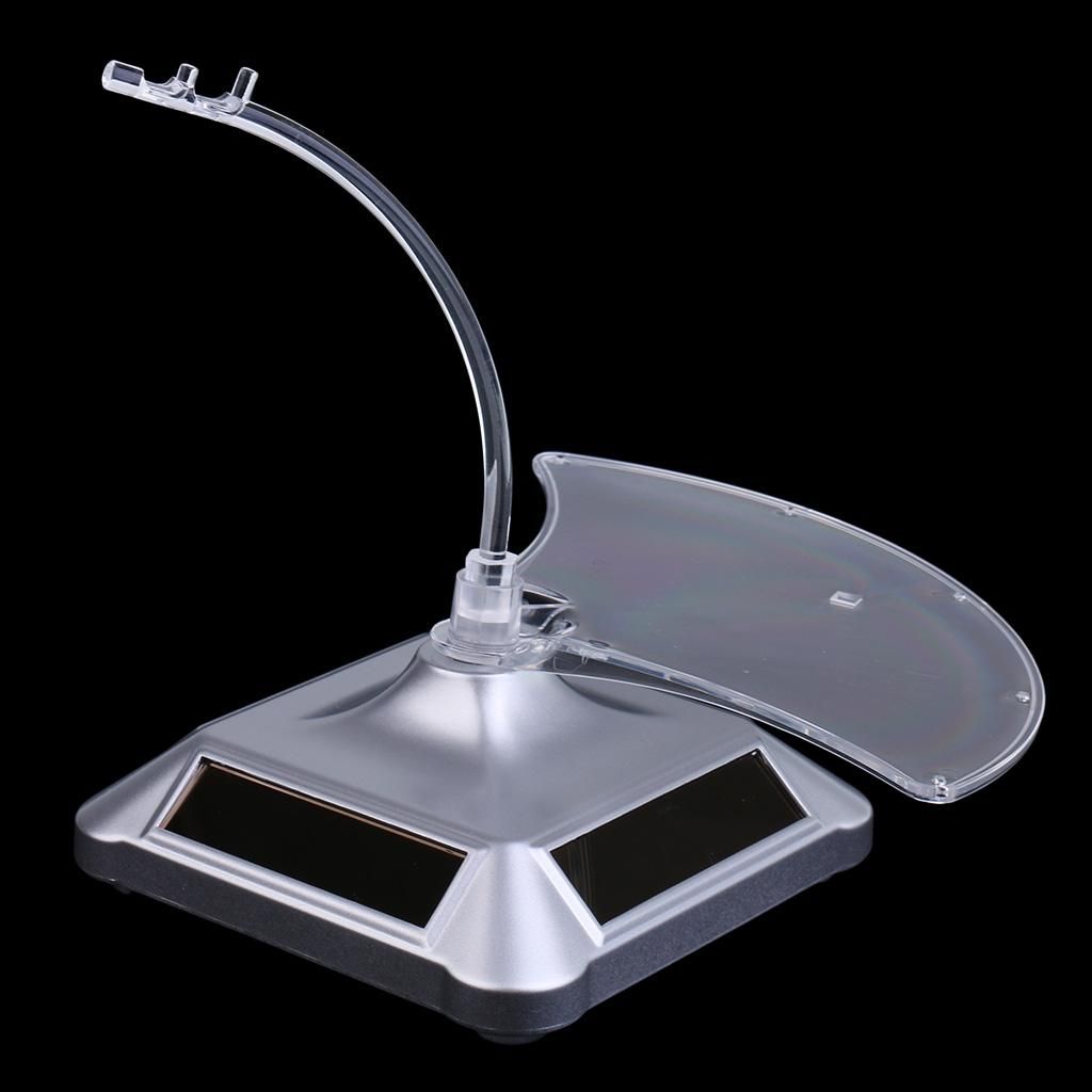 Solar Power Rotating Display Stand Holder Turntable