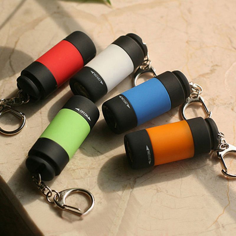 USB Rechargeable Portable LED Light Flashlight Lamp Pocket-