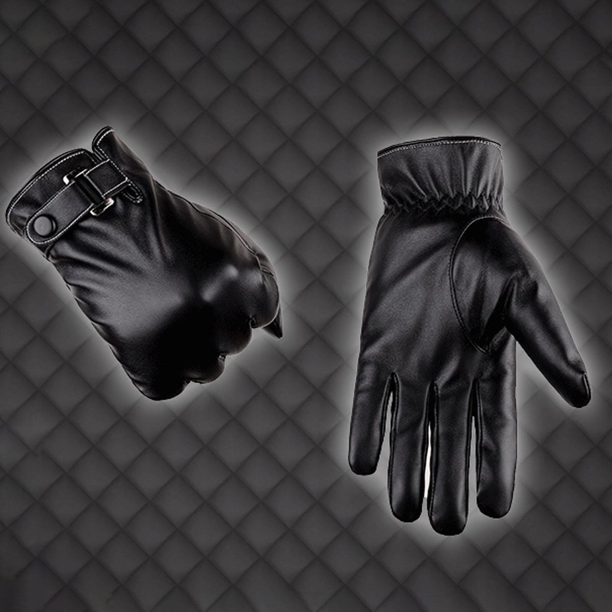 1 Pair Cycling Odourless Faux Leather