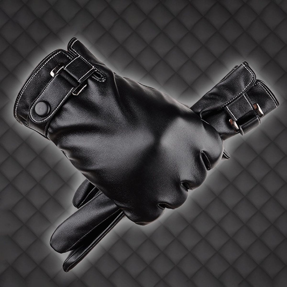 1 Pair Cycling Odourless Faux Leather