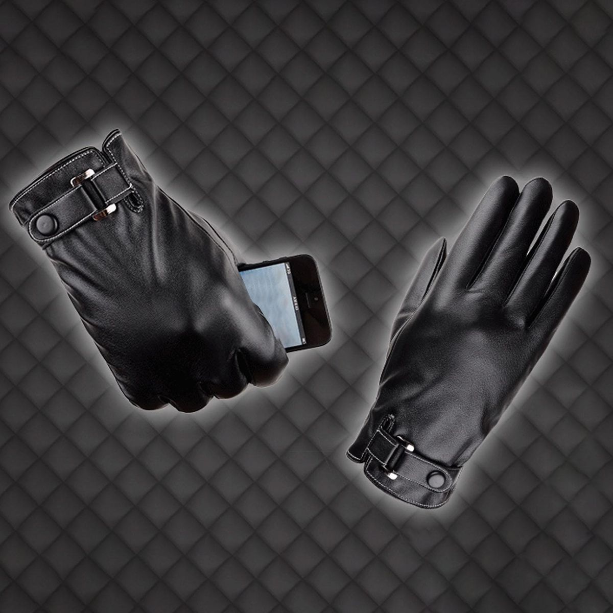 1 Pair Cycling Odourless Faux Leather