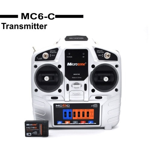 Microzone MC6-C 2.4G 6CH Transmitter Radio Remote Control System + Receiver