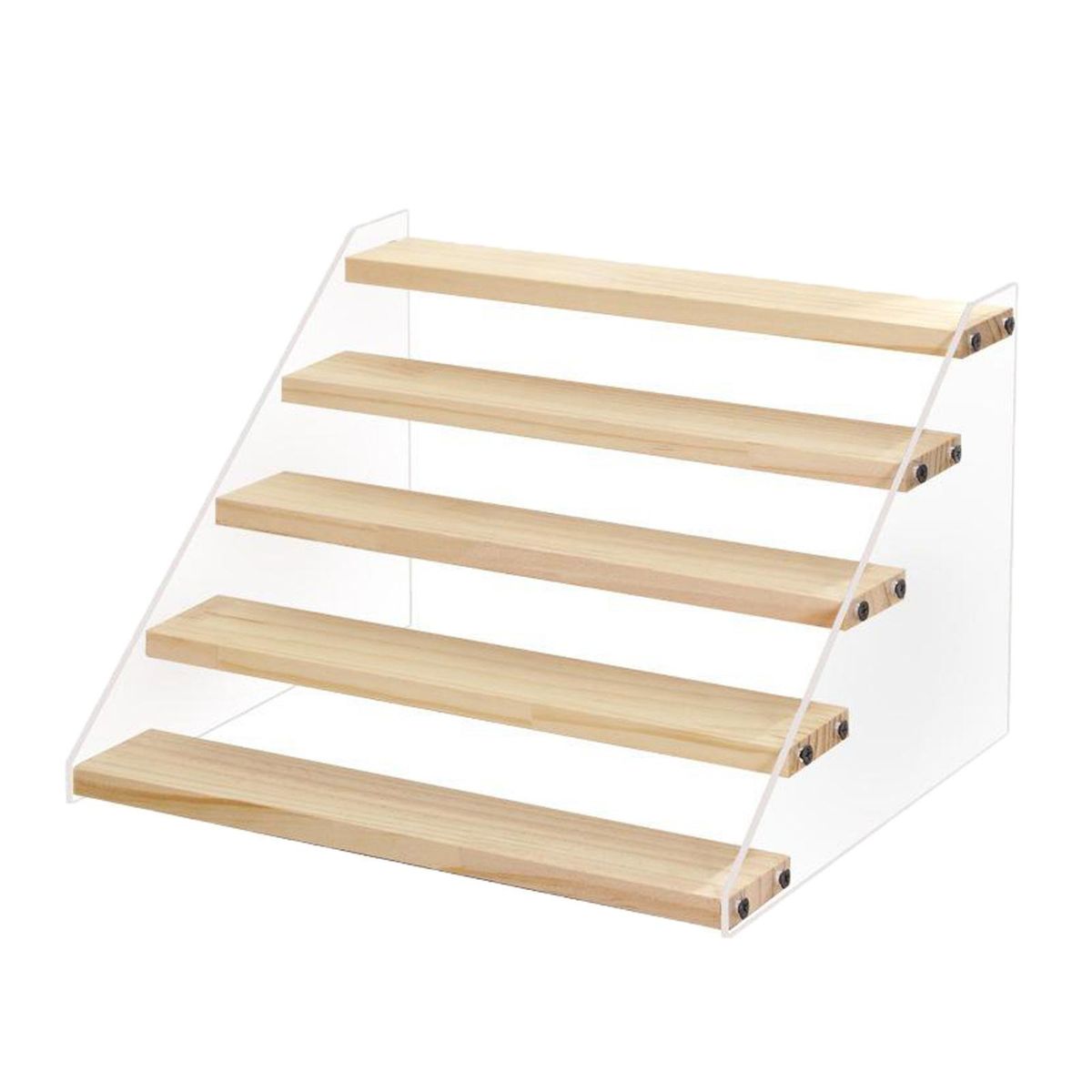 5-Tier Display Rack  Cars Dolls Model Table Top Riser Stand