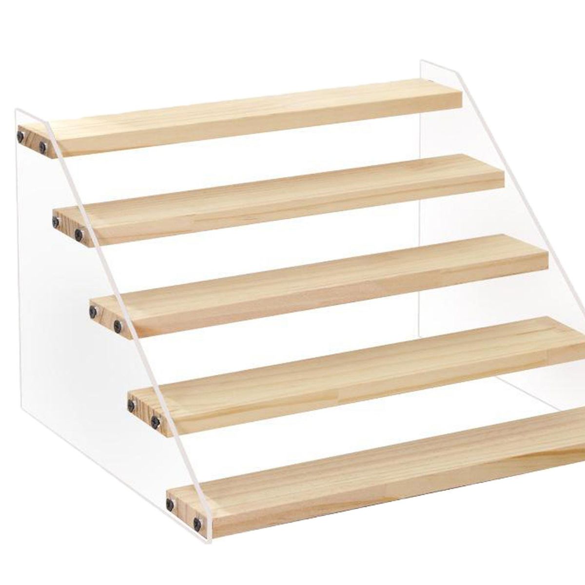 5-Tier Display Rack  Cars Dolls Model Table Top Riser Stand
