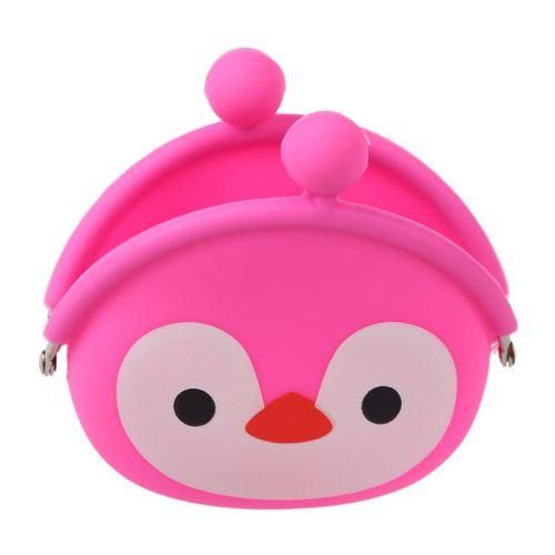 Women Gis Wallet Kawaii Cute Cartoon Animal Silicone Jelly