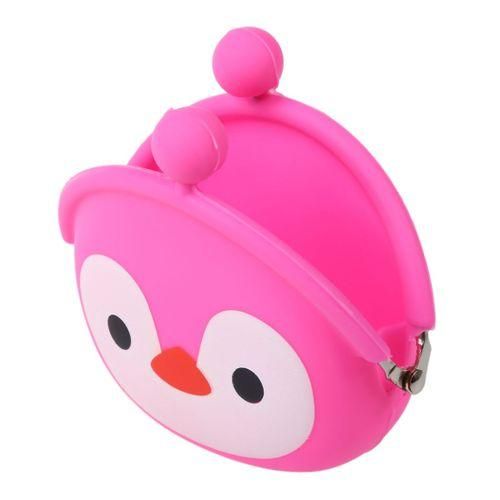 Women Gis Wallet Kawaii Cute Cartoon Animal Silicone Jelly