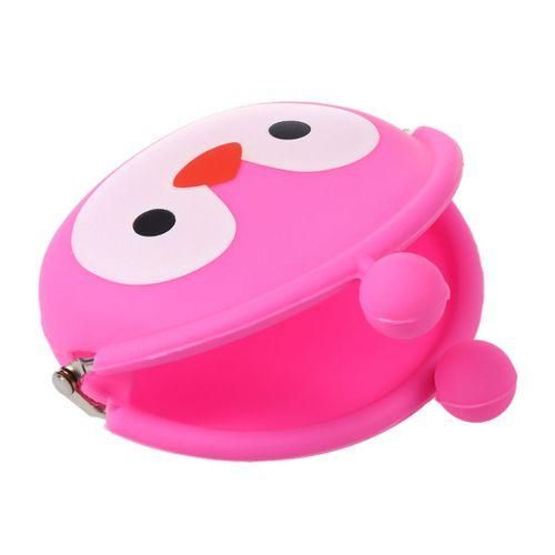 Women Gis Wallet Kawaii Cute Cartoon Animal Silicone Jelly